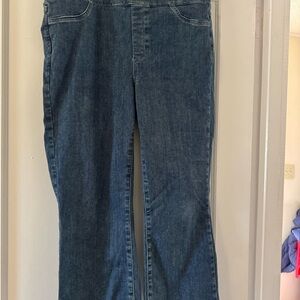 NYDJ Dark Blue Flare Jeans